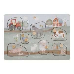 LITTLE DUTCH PUZZLE SA ZVUKOM LITTLE FARM