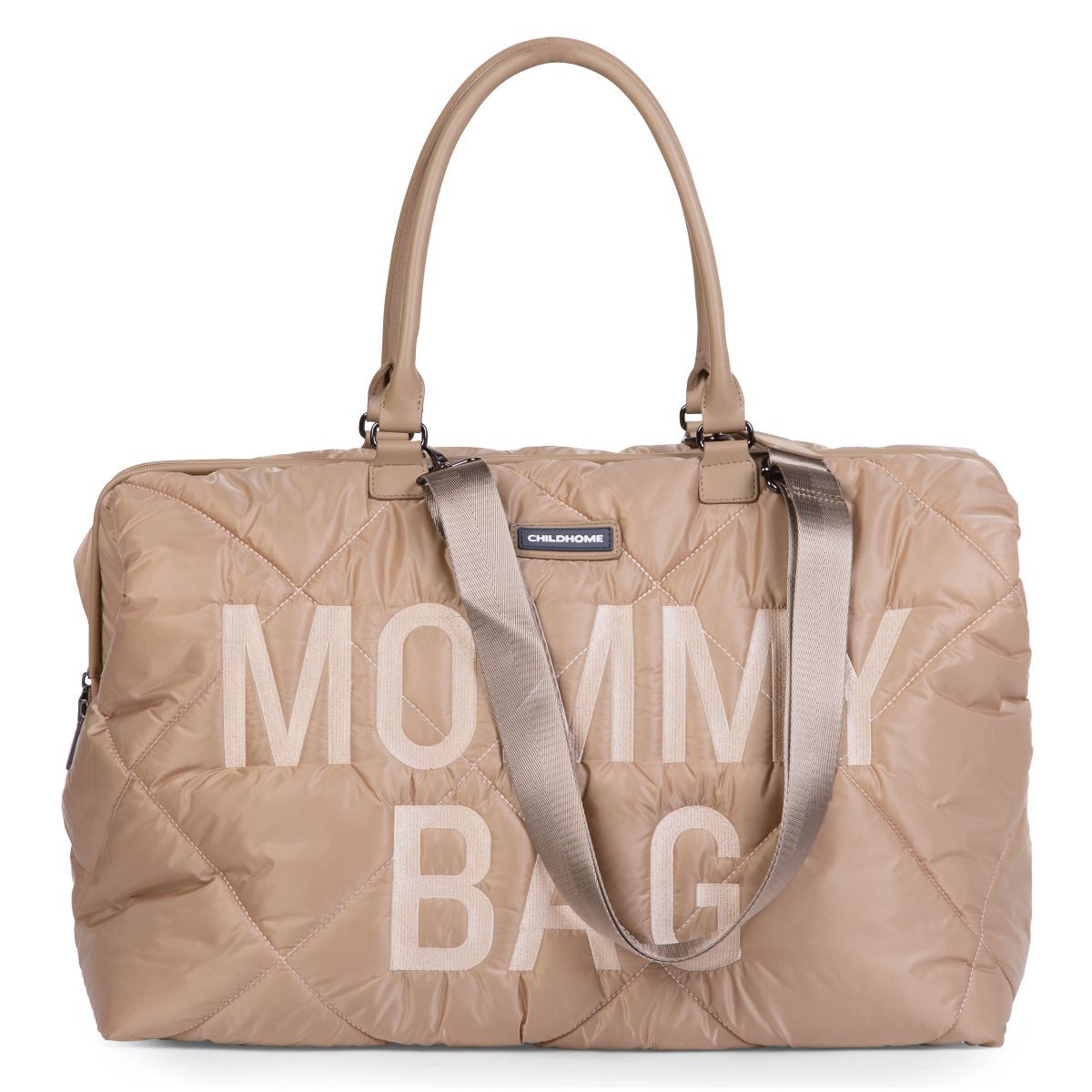 CHILDHOME-TORBA-MOMMY-BAG-PUFFERED-BEIGE_1