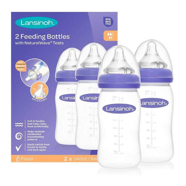 LANSINOH BOČICE 2x240 ml